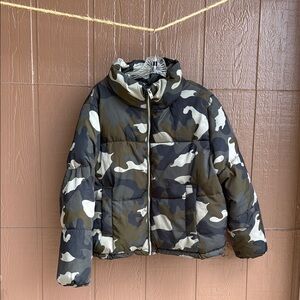 Camouflage Puffer Jacket